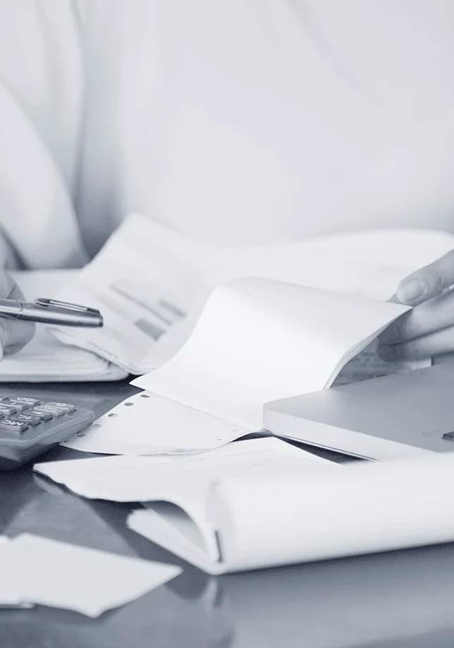 entrepreneur-working-with-bills